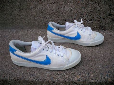 weiß blaue nike 1980|80s nike sneakers.